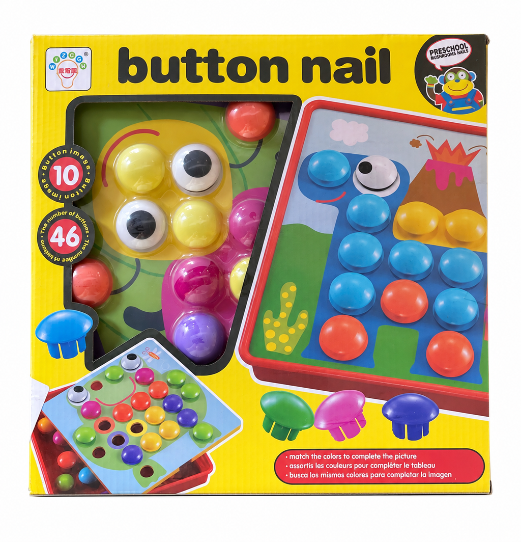 BUTTON NAIL kūrybinis mozaikos žaidimas