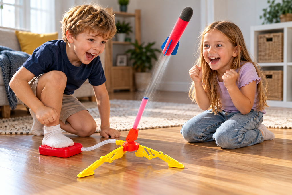 DUAL ROCKET raketos paleidimo žaislas
