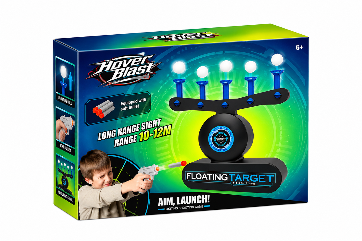 HOVER BLAST skraidančių kamuoliukų taikinio žaidimas