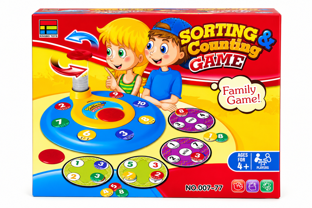 Rūšiavimo ir skaičiavimo žaidimas „Sorting & Counting Game“