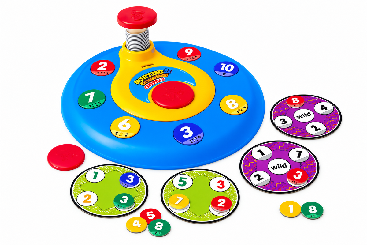 Rūšiavimo ir skaičiavimo žaidimas „Sorting & Counting Game“