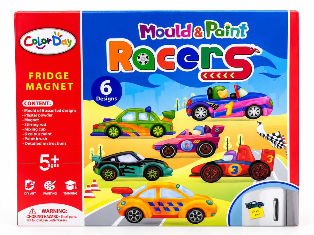 Sportinių automobilių magnetukų gamybos rinkinys
