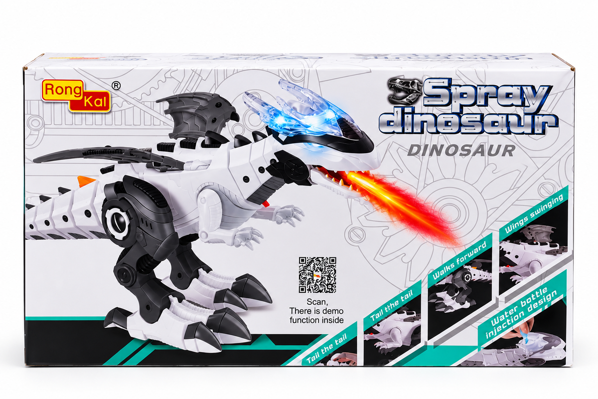 Robotas dinozauras „Spray Dinosaur“